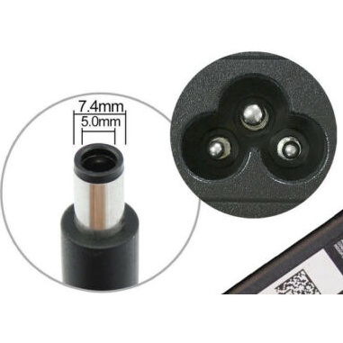 Sạc Laptop Dell 19.5V-3.34A 65W Kim To Mới Tặng Kèm Dây Nguồn Laptop Bảo Hành 9 Tháng