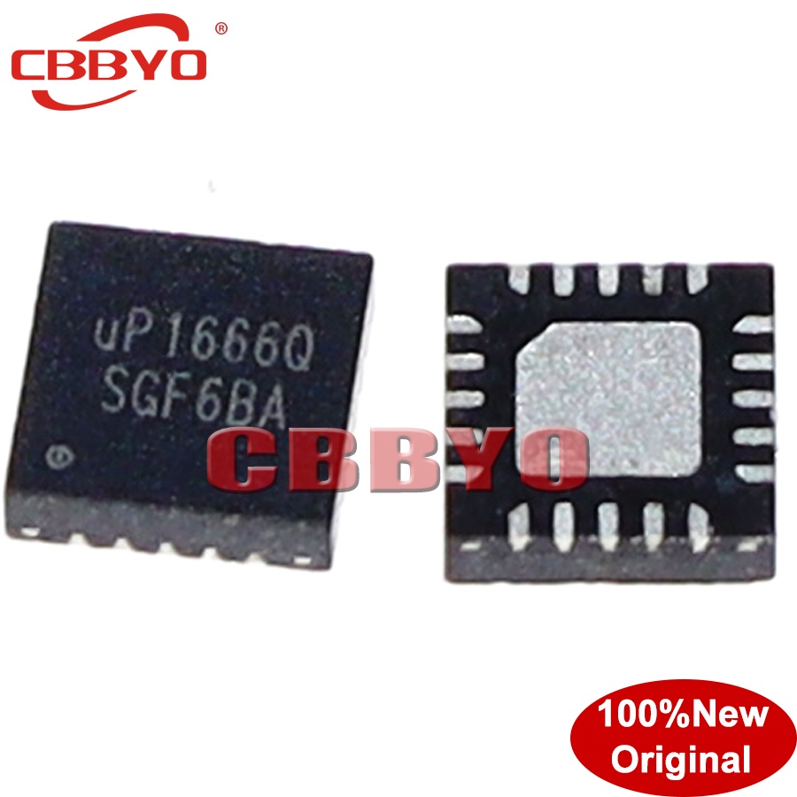 (2 Mảnh) Thương Hiệu Mới UP1666Q UP1666QQKF QFN-20