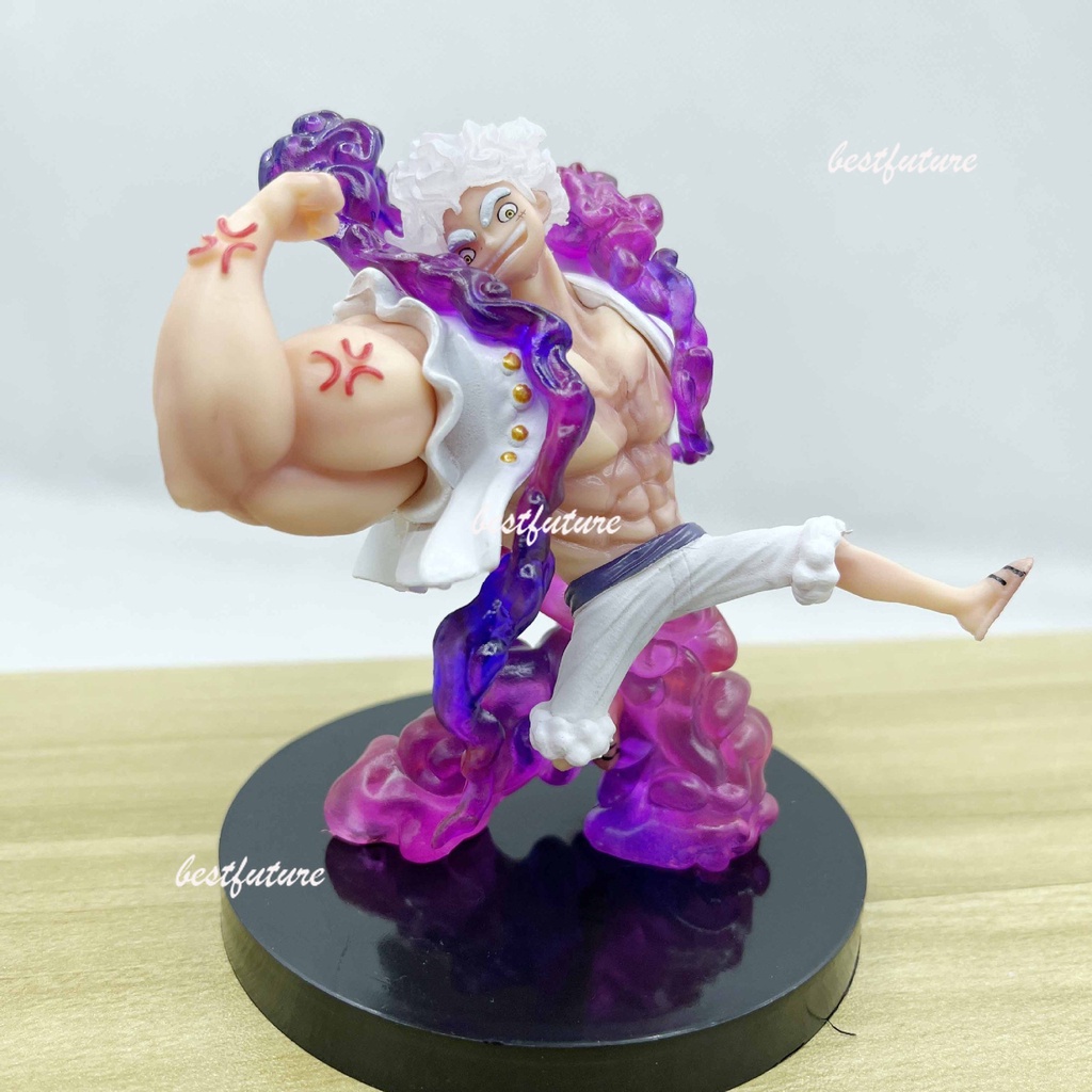 Mô Hình Nhân Vật Anime One Piece Nika Gear 5 Luffy Độc Đáo Sống Động