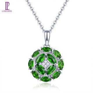 Mặt dây chuyền bằng bạc 925 1.5 carats đính đá pha lê sang trọng