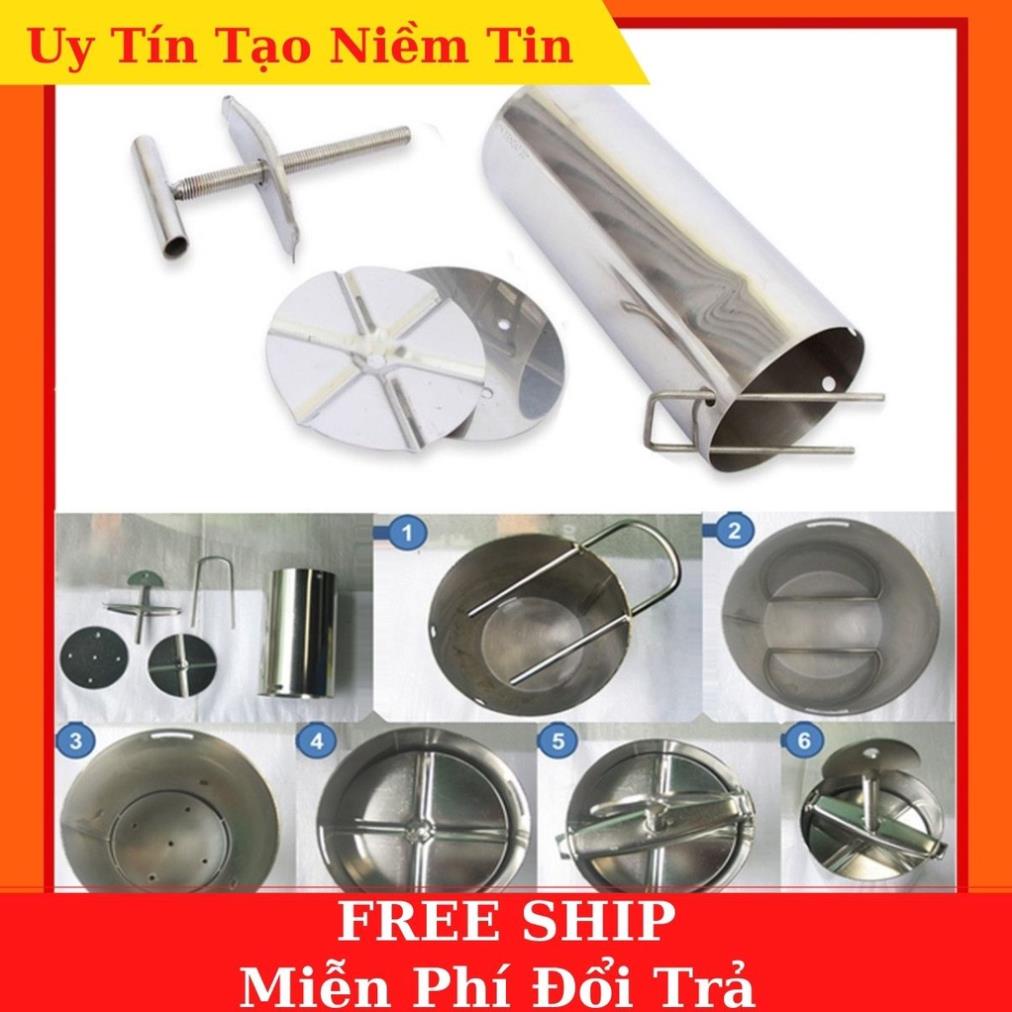 Khuôn Làm Giò, Giò Thủ Xào Inox Chất lượng cao cấp Loại 1