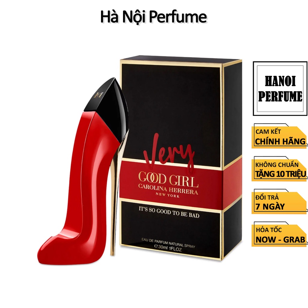 Nước hoa nữ Carolina Herrera Very Good Girl Guốc Đỏ 80ml full Hà Nội Perfume