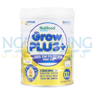 Sữa bột nutifood growplus vàng 0+ 850g