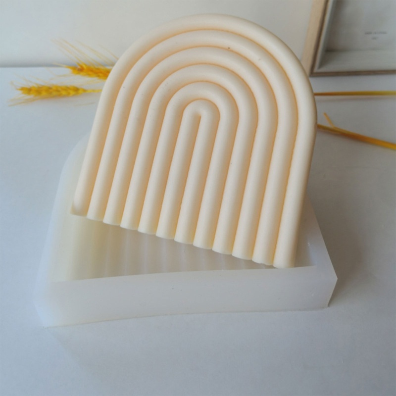 Khuôn Silicone Làm Nến Thủ Công DIY Trang Trí Nhà Ở