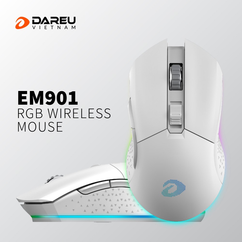 Chuột chơi game không dây Dareu EM901 Wireless