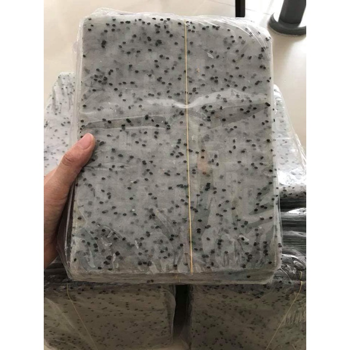 Túi 1KG bánh tráng gạo mè đen cuốn chiên gì cũng ngon 50 lá Đà Nẵng