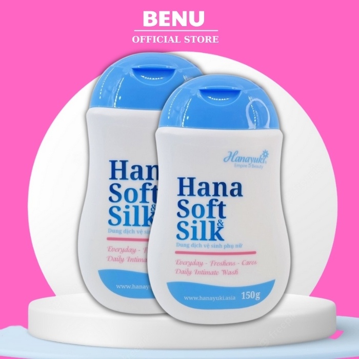 Dung Dịch Vệ Sinh Phụ Nữ Hana Soft Silk Khử Mùi Vùng Kín Thơm Mát Cả Ngày