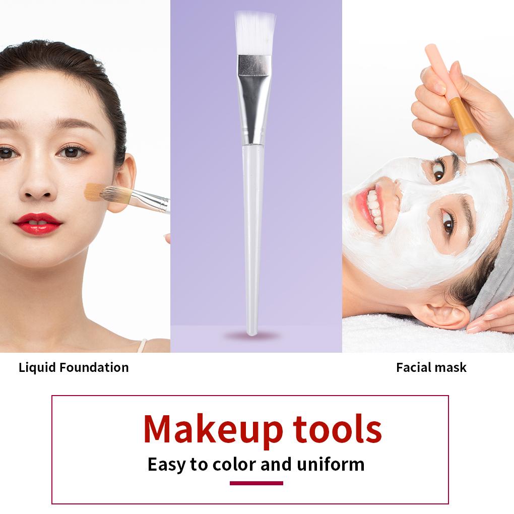 Cọ Trang Điểm Mềm Trong Suốt Có Thể Giặt Tiện Dụng Ốp