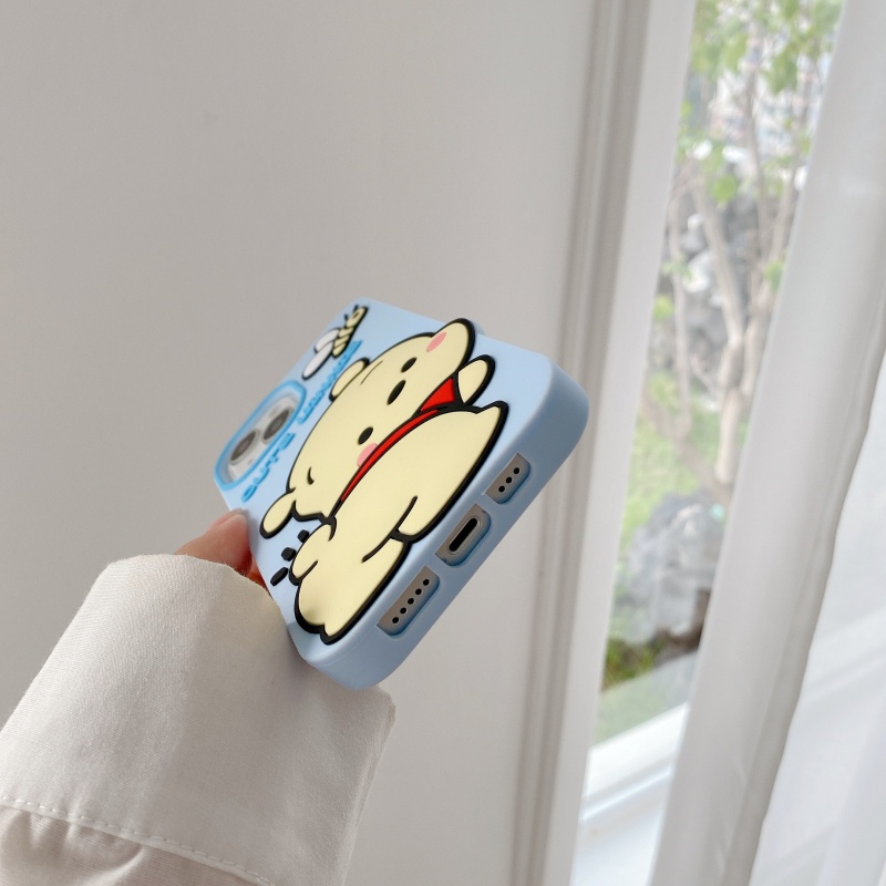 Ốp Điện Thoại Silicon Dẻo Họa Tiết Hoạt Hình Winnie Dễ Thương Chống Rơi Cho iPhone 14 13 12 11 Pro Max Plus