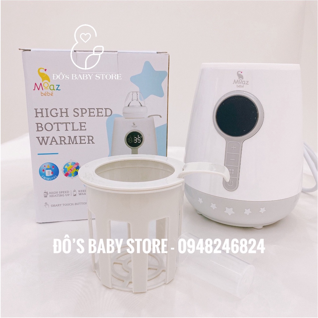 ￼MÁY HÂM SỮA TIỆT TRÙNG SIÊU TỐC MOAZ BEBE MB021