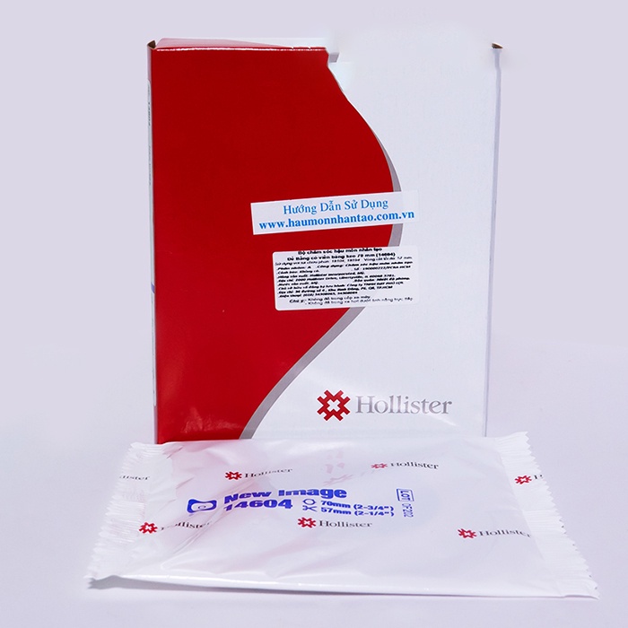 Đế Hậu Môn Nhân Tạo 2 Mảnh- Hollister Đế Bằng có viền băng keo