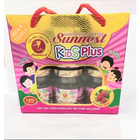 Yến sào Sunnest Trẻ em, giải pháp giúp bé thông minh, cao lớn