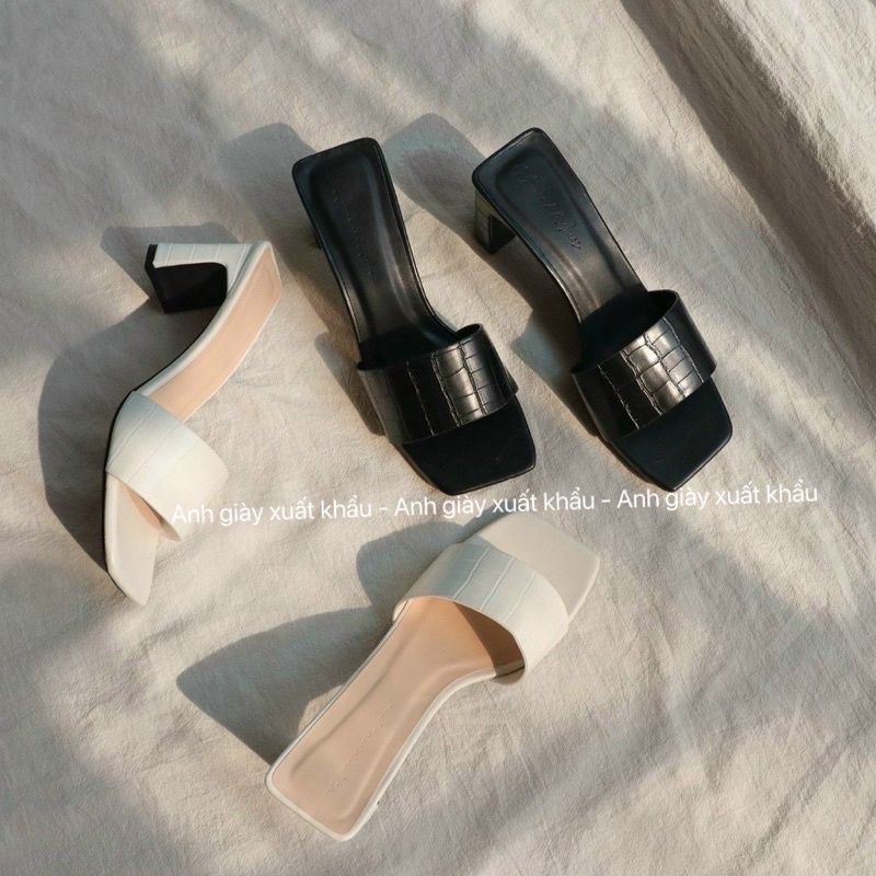 Guốc cao gót đế liền 5 phân cho nữ hot 2022 VINA STORE mã M88