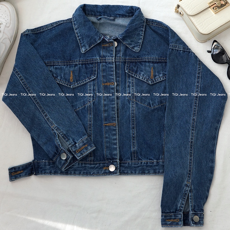 Áo khoác jean nữ  nhiều màu TiQi Jeans K-801