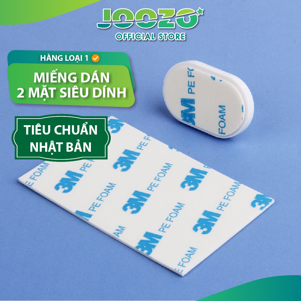 Miếng Dán 2 Mặt 3M Đa Năng, Miếng Dán Siêu Dính Joozo (1 gói 4 miếng)