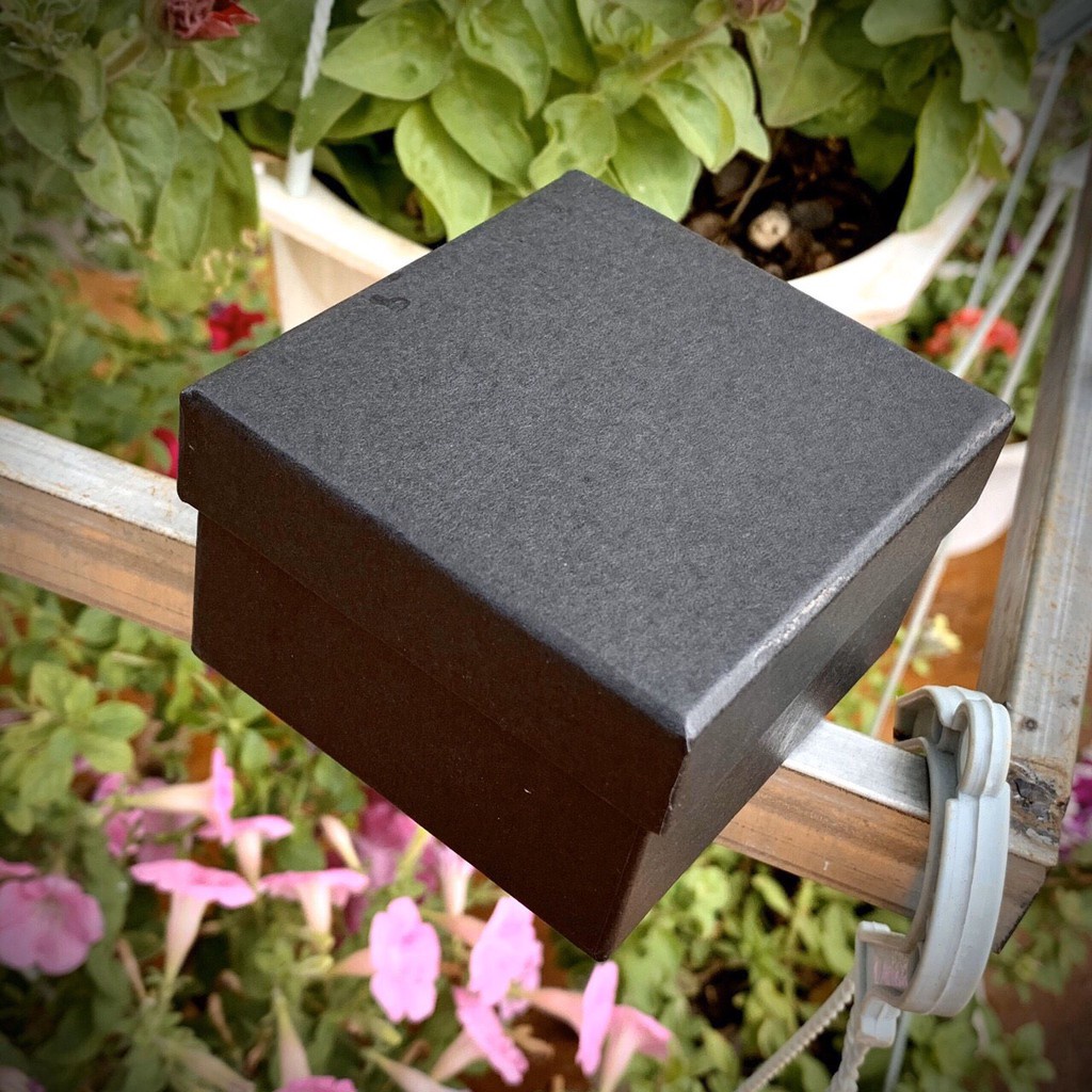 Hộp đựng đồng hồ đen kèm gối bông , Đồng hồ thật giá trị thật