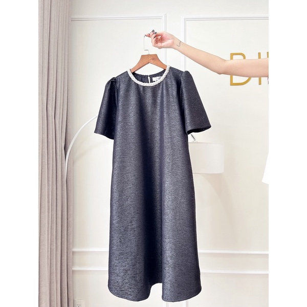 ĐẦM GÂN CỔ ĐÍNH HẠT - BIMI