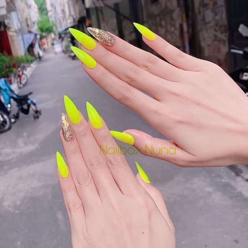 Set sơn gel neon 9 màu Very Good Nail chính hãng 15ml