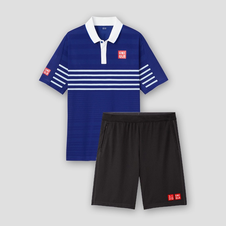 Bộ quần áo thể thao tennis Uniqlo Nishikori 2022 - 445356