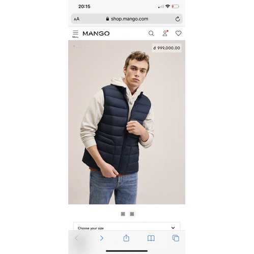 Áo Gile Nam Nữ Phao Đen ZR