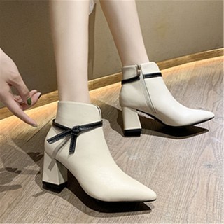 Giày Bốt Cổ Thấp Thời Trang Cá Tính Cho Nữ