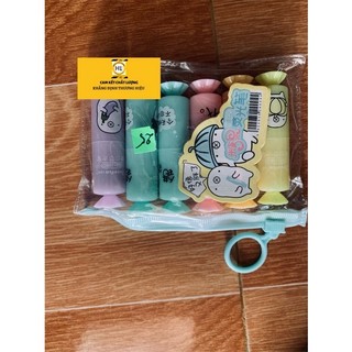 bút dạ quang mini set 6 cây