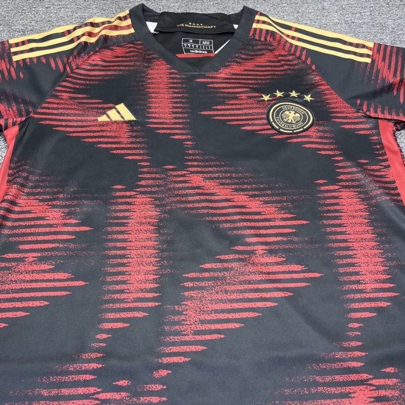 Quần áo đá bóng đá banh đội tuyển Đức 2022 sét bộ vải cao cấp- aobongda999.vn