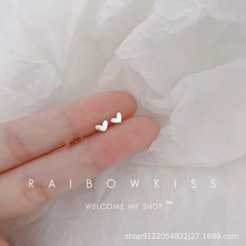 [L2M] SET 5 MÓN gồm dây chuyền mặt TRĂNG SAO và 4 cặp bông tai thời trang phong cách Hàn Quốc xinh xắn