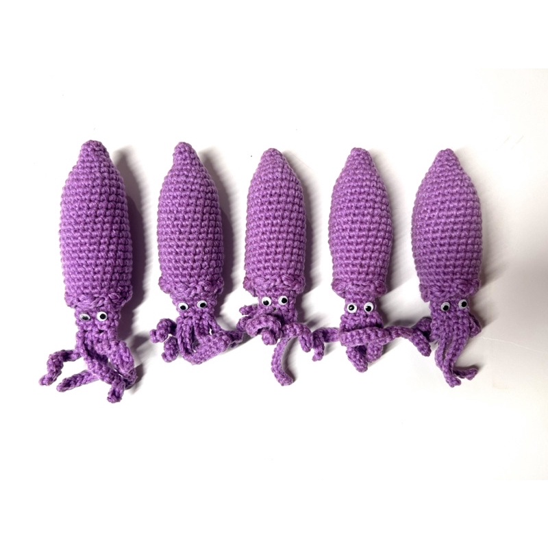 Con vật bằng len, Con mực handmade (1con)