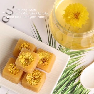 Trà hoa cúc đường phèn mật ong