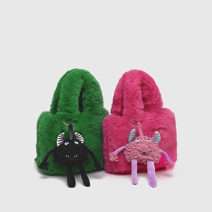 Túi Đeo Chéo Hình Thú Nhồi Bông Dễ Thương Cho Nữ