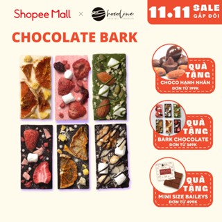 Thanh sô cô la Bark hạt và trái cây sấy Chocoline (20gr)