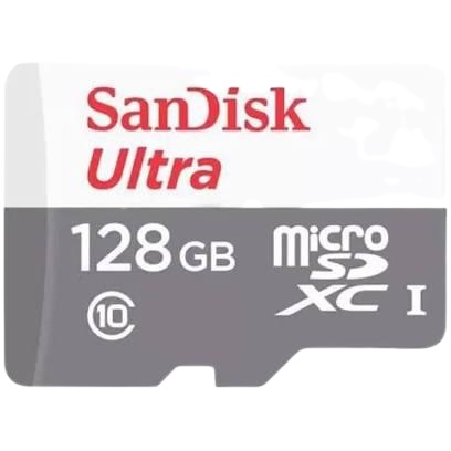 Thẻ nhớ Micro SD 128GB Sandisk Ultra Class 10 UHS-I 100Mb/s Bảo hành 7 năm FPT phân phối chính hãng