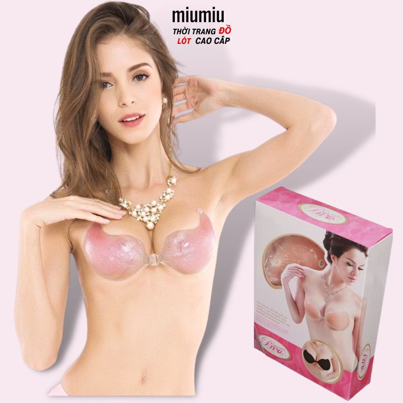 Áo Dán Ngực Cài Trước Miếng Dán Ngực Silicone Hình Quả Soài M3939