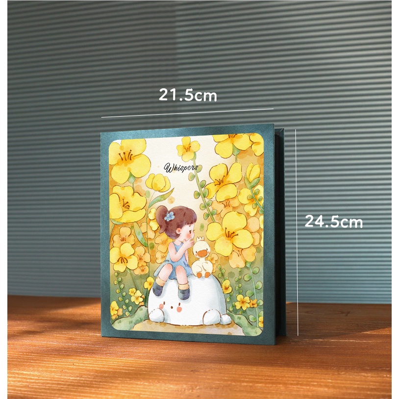 Album ảnh dung lượng 200 ảnh size 9x12cm lưu trữ kỷ niệm, quà tặng người thân yêu, người yêu, gia đình