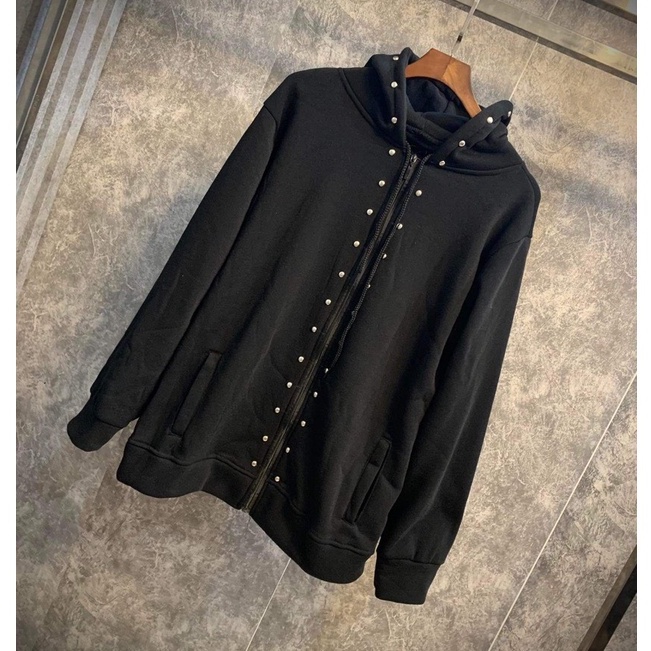 🔥Hot🔥 ÁO HOODIE ĐÍNH ĐÁ UNISEX Nam Nữ BASIC CAO CẤP dễ phối đồ TREND 2022