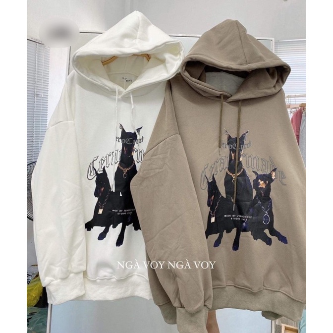 [Mã 4SPIKE2 giảm 30K đơn 99K] Áo Hoode Nam Nữ , Áo Hoodie Hình Dog Cực Chất