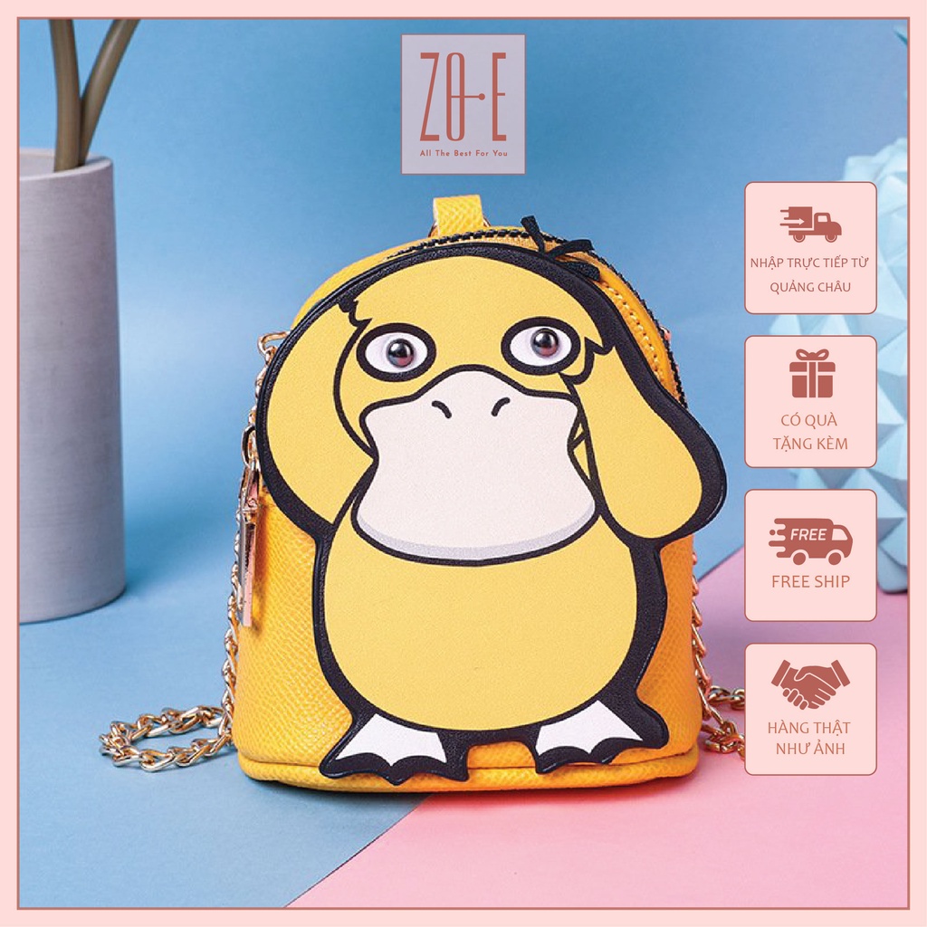 Túi Xách Nữ Mini Đựng Son Phấn, Đồ Makeup..., Túi Nhỏ Dễ Thương Đi Chơi Đi Học ZOE 44553