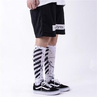TẤT VỚ NỨT NẺ - PATTERN OFFWHITE SOCKS