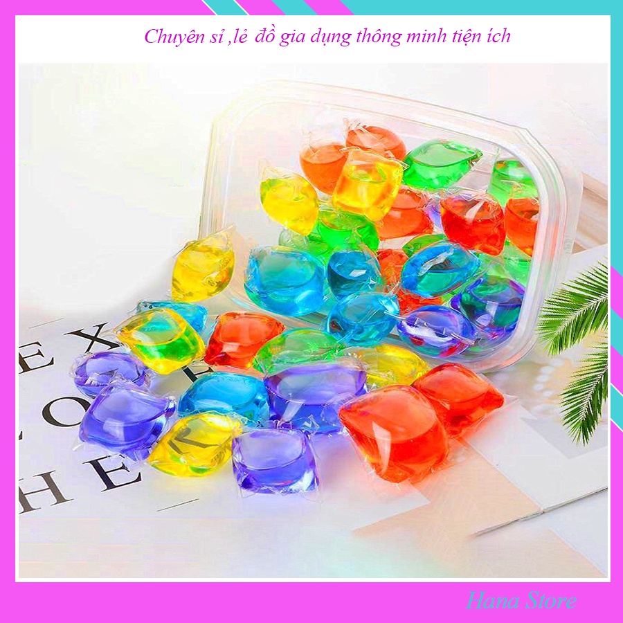 Viên gel giặt quần áo nồng độ cao hương thơm lâu phai hiệu quả gấp 8 lần an toàn không gây kích ứng