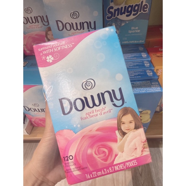 Giấy Thơm Quần Áo Downy Tờ Của Mỹ Mùi Hương Nhẹ Nhàng, Thơm Mát, Hương Thơm Nhẹ Mùi