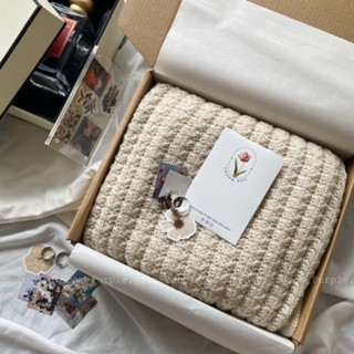 [Có hộp quà -đọc mô tả] Khăn quàng cổ đan len mỏng nhẹ cao cấp phong cách Hàn quốc cho nam nữ hottrend