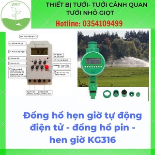 Đồng hồ hẹn giờ tự động điện tử - đồng hồ pin - hen giờ KG316