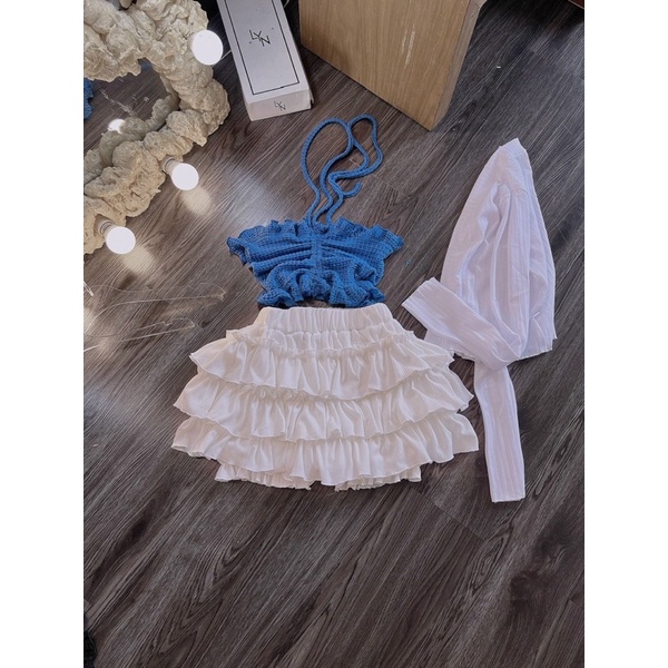Set Bộ Áo Ống Xốp Rút Bèo Siêu Xinh Có Bán Lẻ