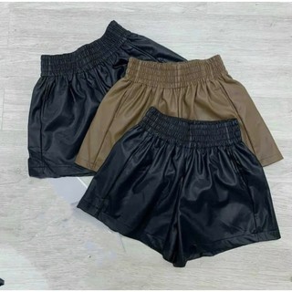 Quần đùi da cạp chun sale