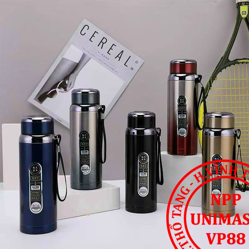 [Xả Kho] Bình Giữ Nhiệt Nóng Lạnh 1000ml Cao Cấp Titan - Thân Thiện Với Con Người, Inox Sus316 An Toàn Với Người Sử Dụng