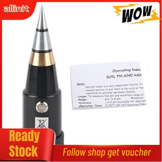 Allinit PH Soil Meter Humidity Monitor Detector