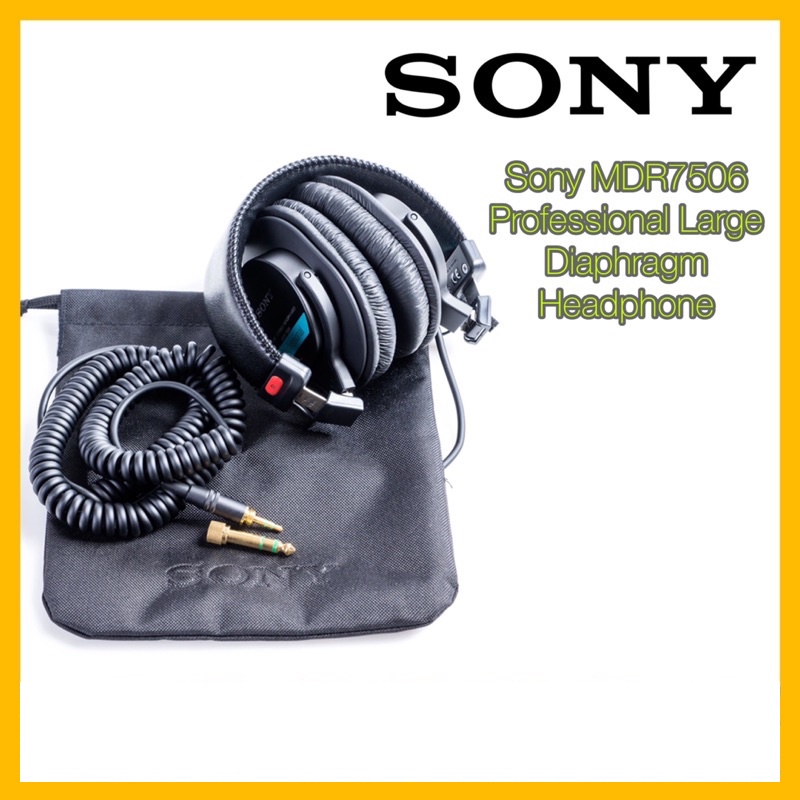 Tai Nghe Thể Thao SONY MDR-7506 Âm Thanh 3D Chất Lượng Cao