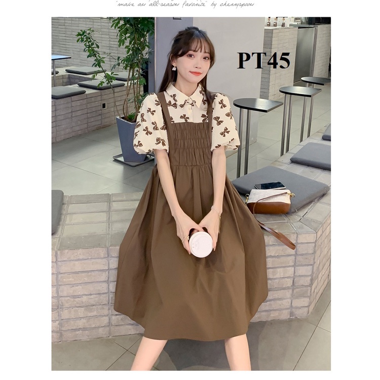 Yếm bầu nhập khẩu cao cấp mặc đi làm đi chơi SHOP ĐẦM BẦU HÀN QUỐC