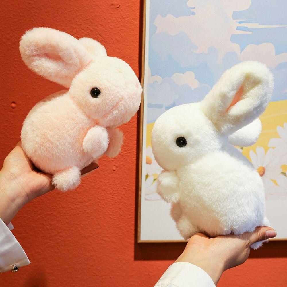 ANEMONE Thỏ Nhồi Bông Mềm Mại Dễ Thương Dùng Làm Quà Tặng